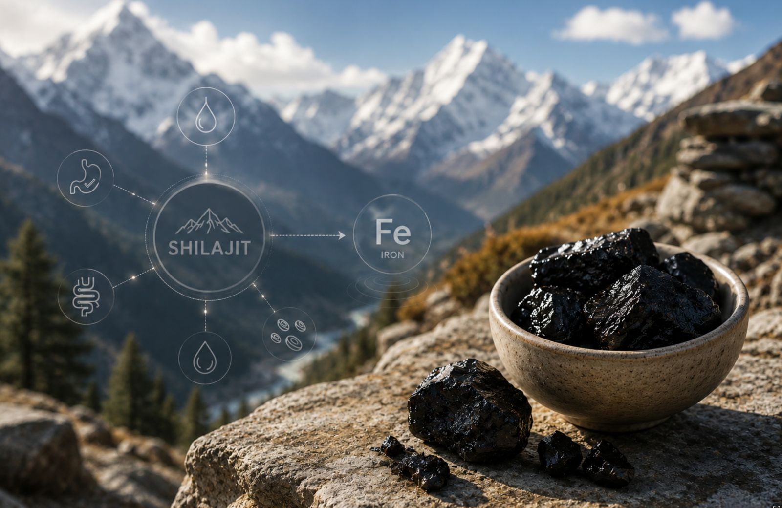 Shilajit and iron absorption: why every woman should know about this connection