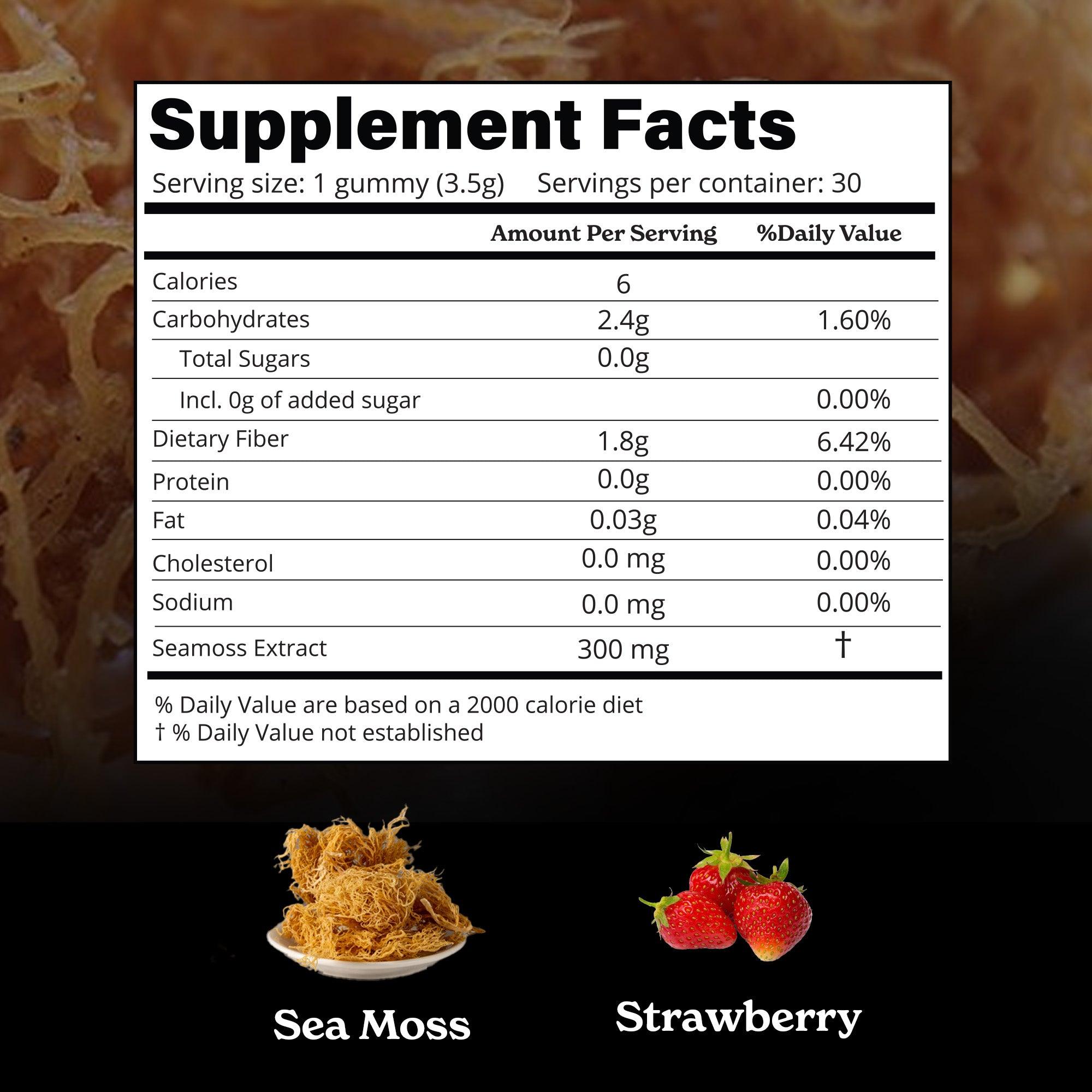 ISMGSF30-US - Sea Moss Gummies