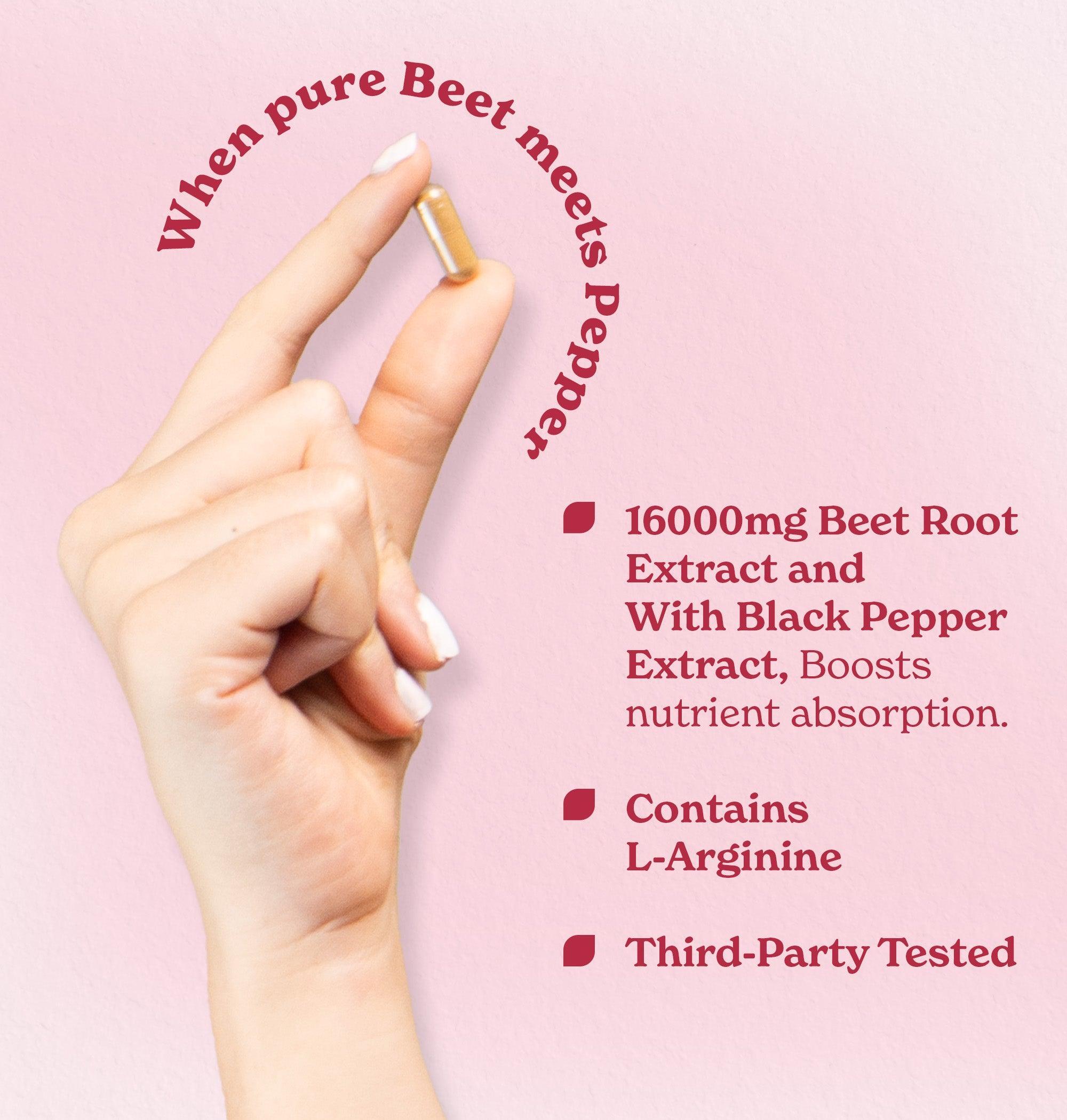 BBRC120-US - Beet Root Capsules