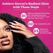 Stormi x BetterAlt | Stormi kit | Under Eye patches & Hair Skin and Nail gummies