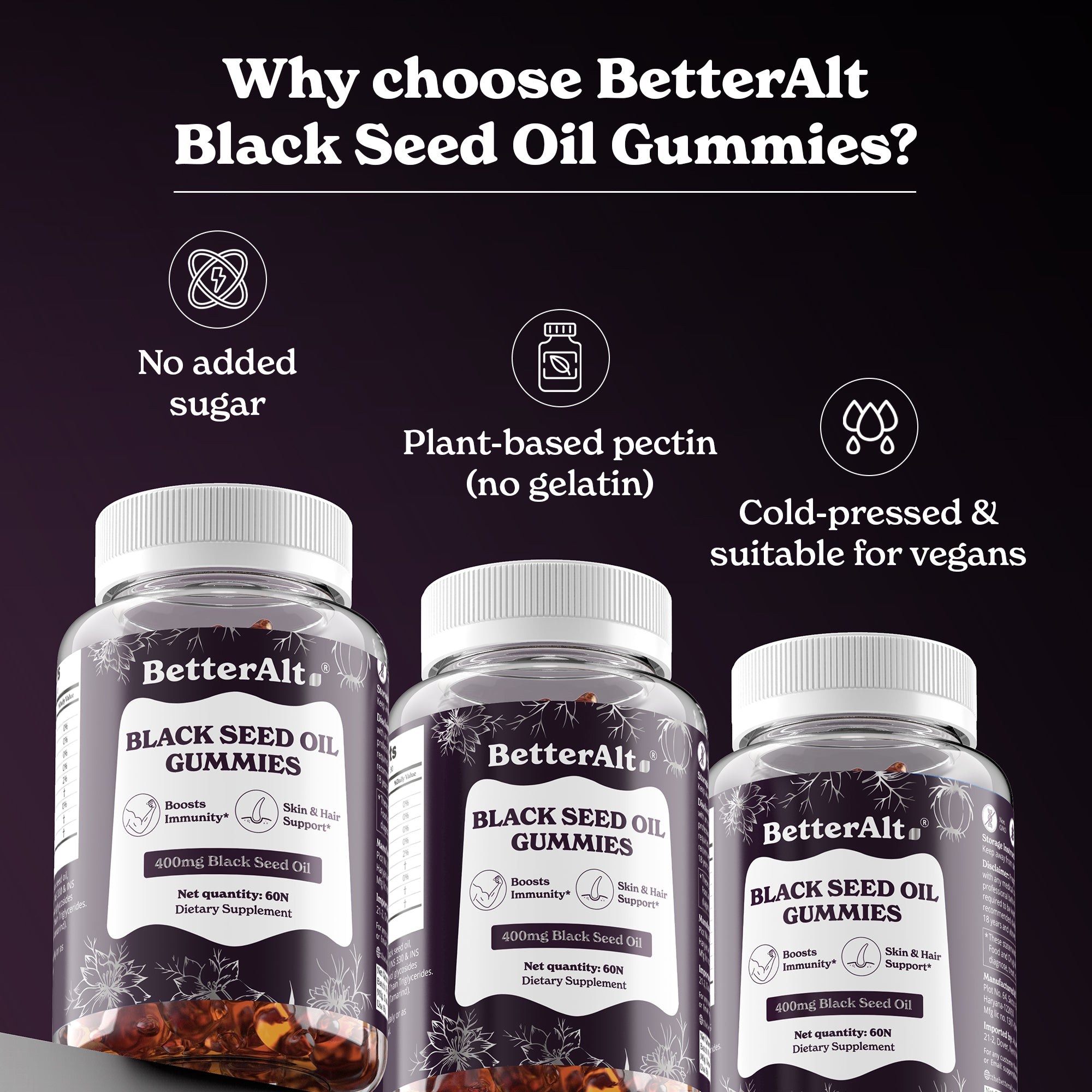 Black Seed Oil Gummies