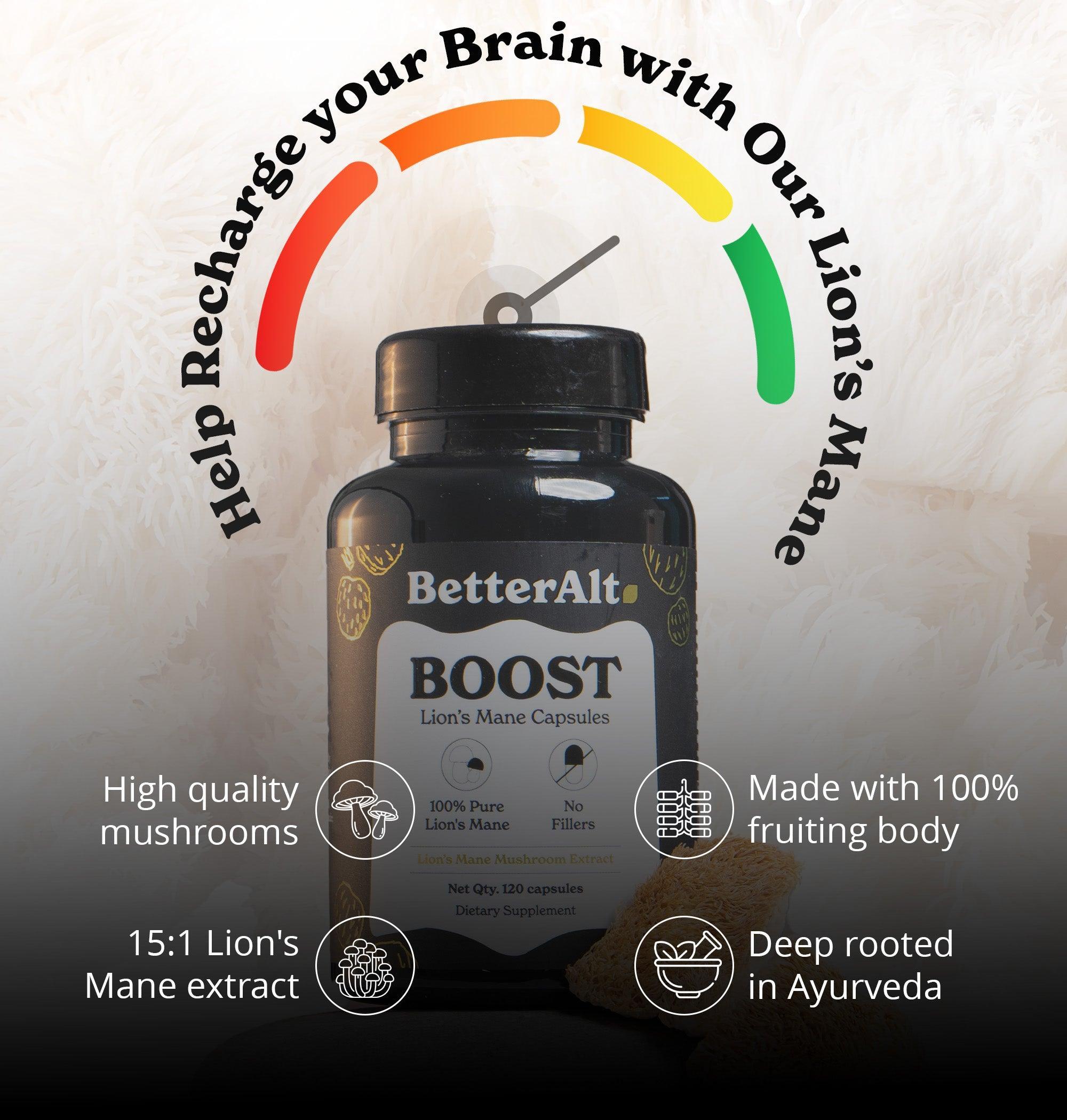 BLMMCE120-US - Lion's Mane Mushroom Capsules