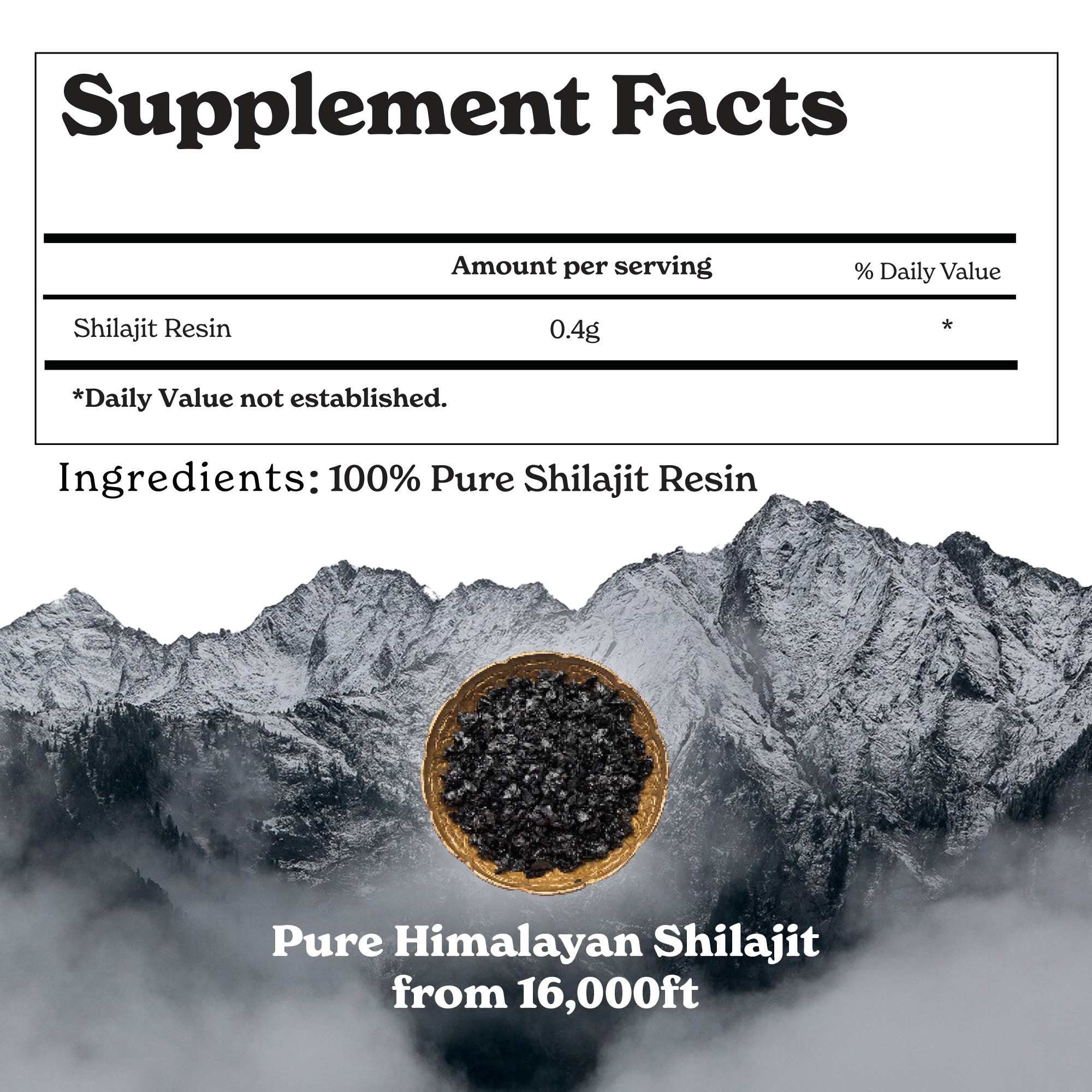 HPS30-US
HPS30X2-US
HPS30X2+BLMMCE120-US - Pure Himalayan Shilajit Resin