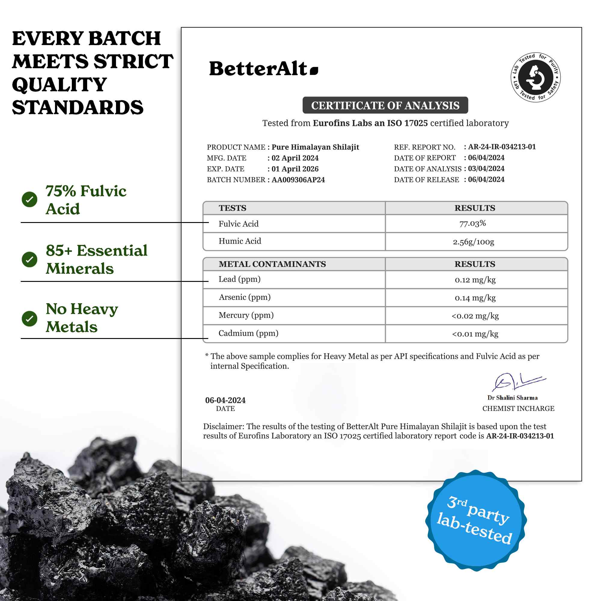 HPS30-US
HPS30X2-US
HPS30X2+BLMMCE120-US - Pure Himalayan Shilajit Resin