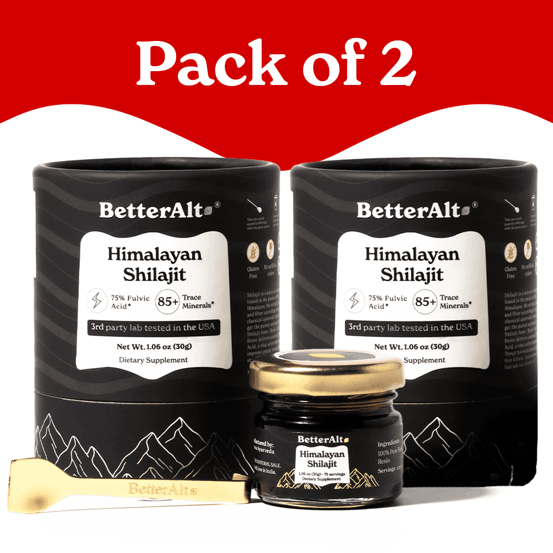 BetterAlt Himalayan Resin | 85 Essential Minerals